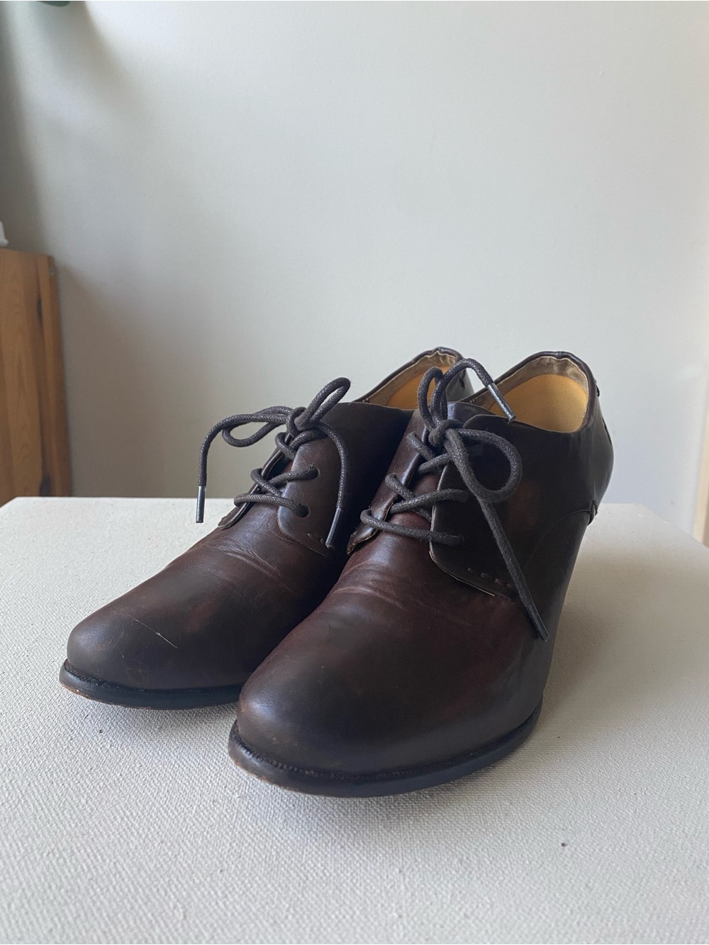 Frye • Phoebe Heeled Oxfords Sz 6